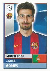 2016-17 Topps UEFA Champions League Stickers #FCB12 André Gomes Front