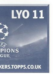 2016-17 Topps UEFA Champions League Stickers #LYO11 Sergi Darder Back