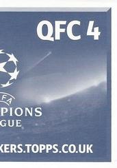 2016-17 Topps UEFA Champions League Stickers #QFC4 Petar Stojanović Back