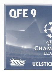 2016-17 Topps UEFA Champions League Stickers #QFE9 Steeven Langil Back