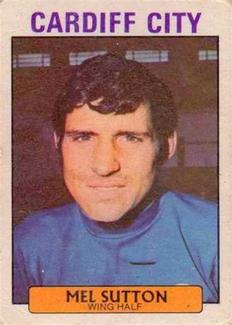 1971-72 A&BC Gum English Footballers (Purple Backs) #19 Mel Sutton Front