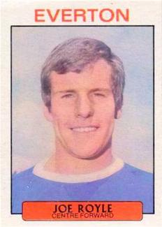 1971-72 A&BC Gum English Footballers (Purple Backs) #279 Joe Royle Front