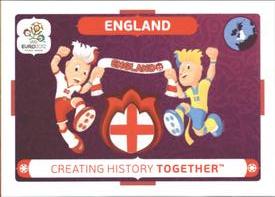 2012 Panini UEFA Euro 2012 Stickers #45 Creating History Together Front
