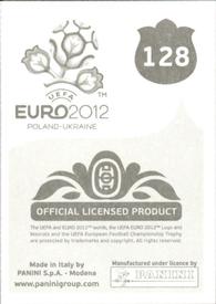2012 Panini UEFA Euro 2012 Stickers #128 Alan Dzagoev Back