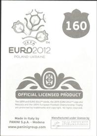 2012 Panini UEFA Euro 2012 Stickers #160 Tomáš Necid Back