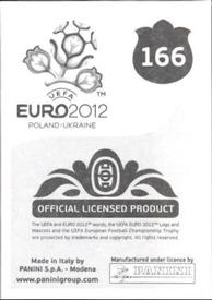 2012 Panini UEFA Euro 2012 Stickers #166 Badge - Netherlands Back
