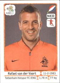 2012 Panini UEFA Euro 2012 Stickers #181 Rafael van der Vaart Front