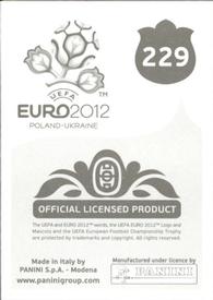 2012 Panini UEFA Euro 2012 Stickers #229 Manuel Neuer Back