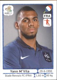 2012 Panini UEFA Euro 2012 Stickers #472 Yann M'Vila Front