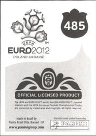 2012 Panini UEFA Euro 2012 Stickers #485 Badge - England Back