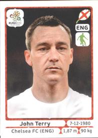 2012 Panini UEFA Euro 2012 Stickers #492 John Terry Front