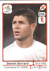 2012 Panini UEFA Euro 2012 Stickers #499 Steven Gerrard Front
