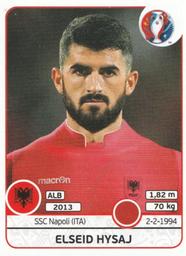 2016 Panini UEFA Euro Stickers #71 Elseid Hysaj Front