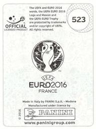 2016 Panini UEFA Euro Stickers #523 Stephen Ward Back