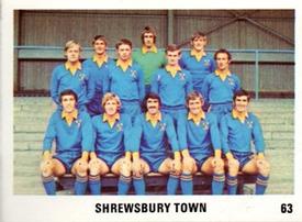 1970 The Sun Football Swap Cards #63 Team Photo Front