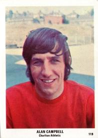 1970 The Sun Football Swap Cards #119 Alan Campbell Front
