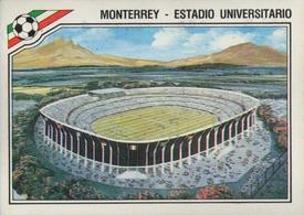 1986 Panini World Cup Stickers #27 Estadio Universitario Front