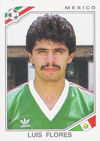 1986 Panini World Cup Stickers #125 Luis Flores Front