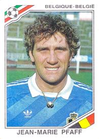 1986 Panini World Cup Stickers #130 Jean-Marie Pfaff Front