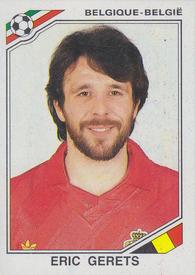 1986 Panini World Cup Stickers #131 Eric Gerets Front