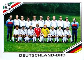 1986 Panini World Cup Stickers #293 Team West Germany Front