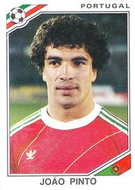 1986 Panini World Cup Stickers #385 Joao Pinto Front