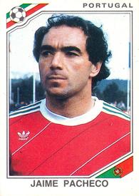 1986 Panini World Cup Stickers #393 Jaime Pacheco Front