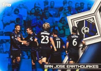 2018 Topps MLS - Blue #196 San Jose Earthquakes Front