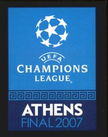 2006-07 Panini UEFA Champions League Stickers #4 UEFA Champions League Final 2007 poster - Athens Front