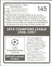 2006-07 Panini UEFA Champions League Stickers #145 Philippe Mexes Back