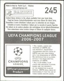2006-07 Panini UEFA Champions League Stickers #245 Abel Back