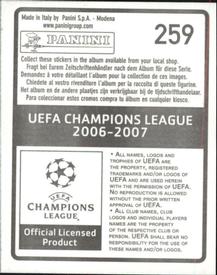 2006-07 Panini UEFA Champions League Stickers #259 Bueno Back
