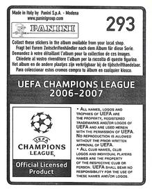 2006-07 Panini UEFA Champions League Stickers #293 Lilian Laslandes Back