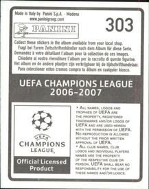 2006-07 Panini UEFA Champions League Stickers #303 Mathieu Debuchy Back
