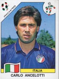 1990 Panini Italia '90 World Cup Stickers #49 Carlo Ancelotti Front