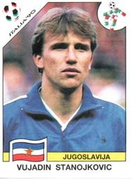 1990 Panini Italia '90 World Cup Stickers #271 Vujadin Stanojkovic Front
