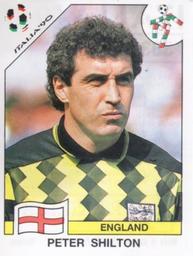 1990 Panini Italia '90 World Cup Stickers #383 Peter Shilton Front