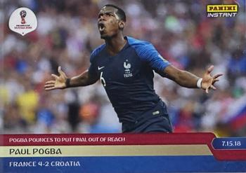 2018 Panini Instant FIFA World Cup #281 Paul Pogba Front