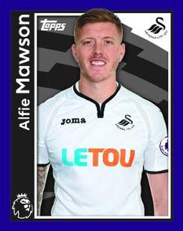 2017-18 Merlin Premier League 2018 #256 Alfie Mawson Front