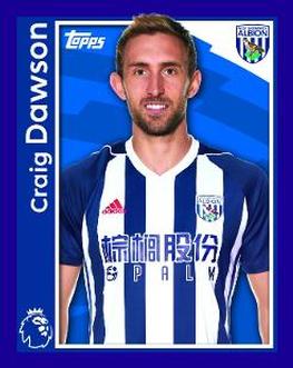 2017-18 Merlin Premier League 2018 #298 Craig Dawson Front