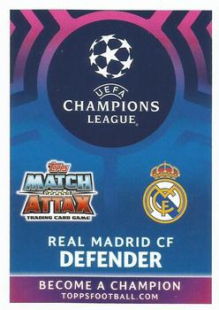 2018-19 Topps Match Attax UEFA Champions League #44 Álvaro Odriozola Back