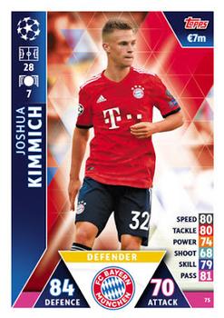 2018-19 Topps Match Attax UEFA Champions League #75 Joshua Kimmich Front