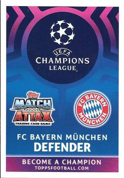 2018-19 Topps Match Attax UEFA Champions League #78 Jérôme Boateng Back