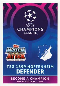 2018-19 Topps Match Attax UEFA Champions League #112 Kevin Vogt Back