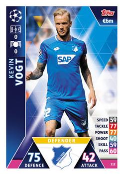 2018-19 Topps Match Attax UEFA Champions League #112 Kevin Vogt Front