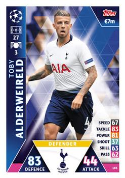 2018-19 Topps Match Attax UEFA Champions League #185 Toby Alderweireld Front