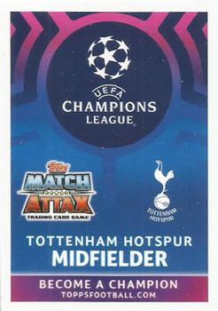 2018-19 Topps Match Attax UEFA Champions League #191 Harry Winks Back