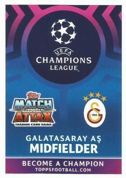 2018-19 Topps Match Attax UEFA Champions League #417 Garry Rodrigues Back