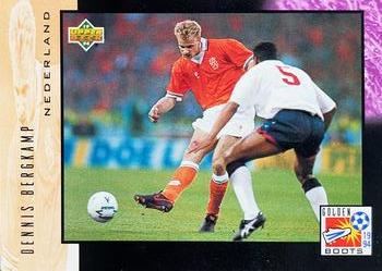 1994 Upper Deck World Cup Contenders French/Dutch - UD Set #UD24 Dennis Bergkamp Front