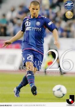 2012 J.League Official Trading Cards 2nd Version #506 Colin Marshall Front